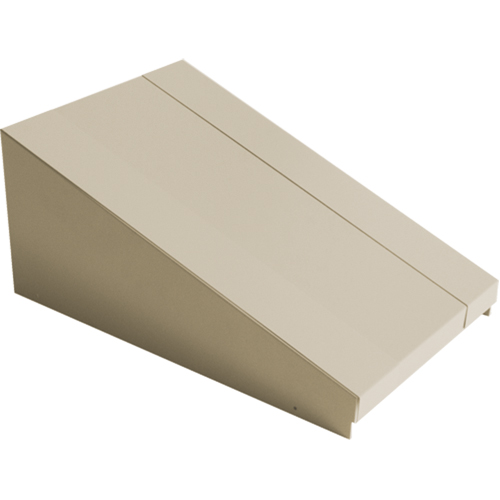 All-Welded Concorde - Heavy-Duty Lockers Sloping Top, 1 Bank, 18" D x 12" W x 6" H, Beige, Steel Ontario Packaging
