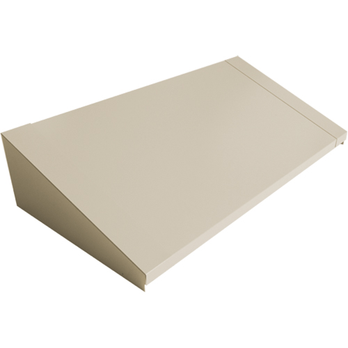 All-Welded Concorde - Heavy-Duty Lockers Sloping Top, 3 Bank, 18" D x 36" W x 6" H, Beige, Steel Ontario Packaging