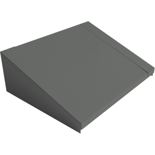 All-Welded Concorde - Heavy-Duty Lockers Sloping Top, 2 Bank, 18" D x 24" W x 6" H, Steel Ontario Packaging