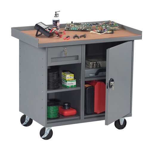 Armoire pour &eacute;tabli mobile, Stratifi&eacute; Surface Ontario Packaging