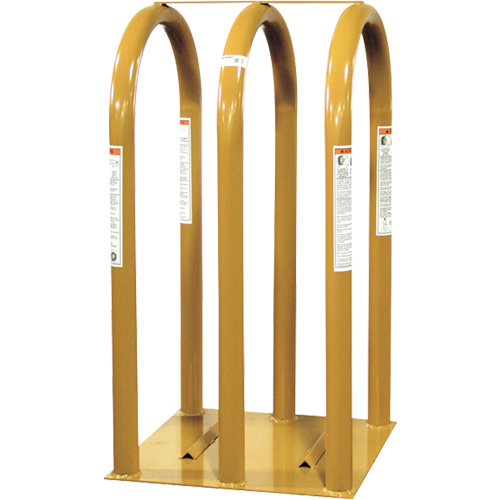 Cage de gonflage &agrave; trois barres Earthmover T103 Ontario Packaging