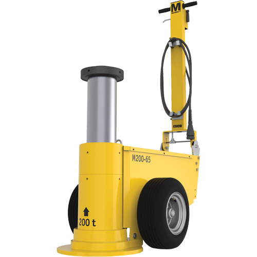 Cric Mammut, 200 tonnes, Air comprim&eacute;/hydraulique Ontario Packaging