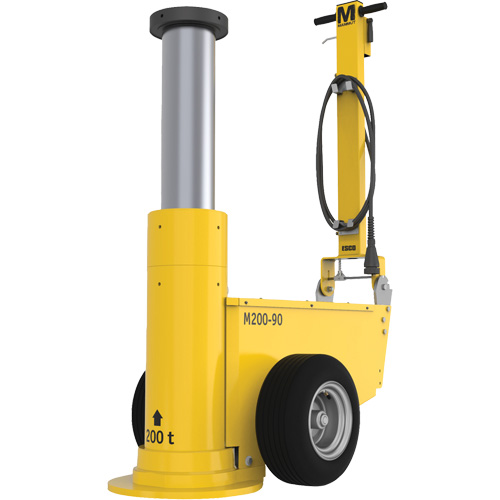 Cric Mammut, 200 tonnes, Air comprim&eacute;/hydraulique Ontario Packaging