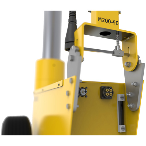 Cric Mammut, 200 tonnes, Air comprim&eacute;/hydraulique Ontario Packaging