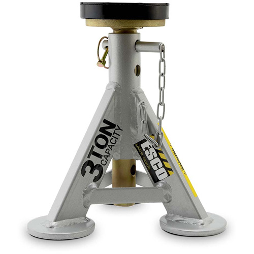 Performance Shorty Low Profile Jack Stands, 3 tons Capacity, 11" - 17" H Ontario Packaging