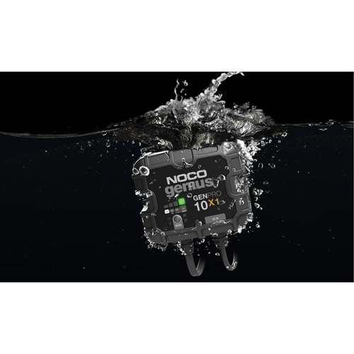 Chargeur de batterie embarqu&eacute; &agrave; 1 sortie de 10 amp&egrave;res GenPro10X1 Genius Ontario Packaging