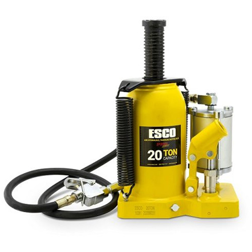 Pro Series Bottle Jack, 20 Ton(s), Air Hydraulic, 20" Raised Height Ontario Packaging