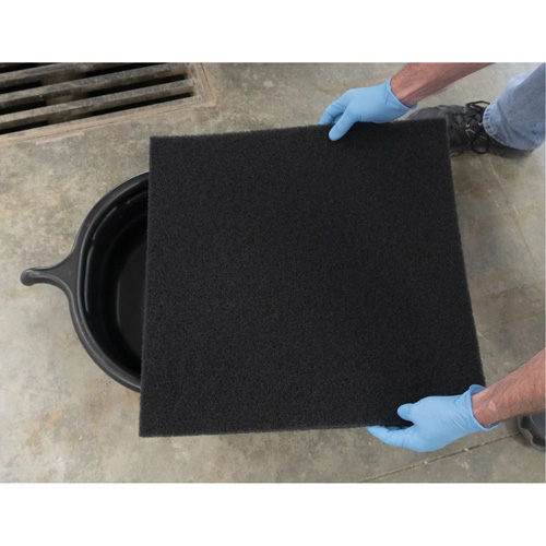 Black Oval Drain Pan Ontario Packaging