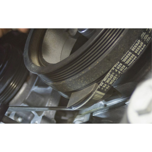 Outil pour retirer/installer une courroie &eacute;lastique Ontario Packaging