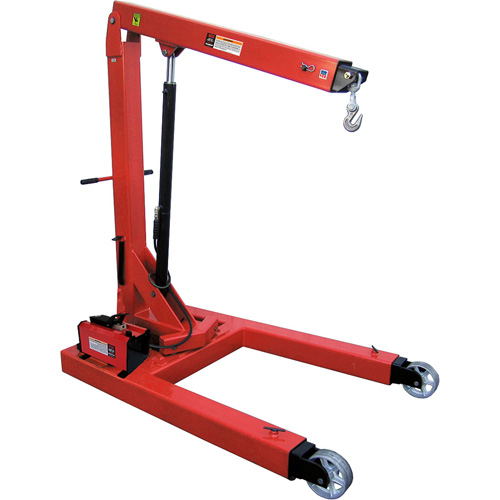 Air Hydraulic Floor Crane, 6000 lbs. (3 tons) Capacity Ontario Packaging