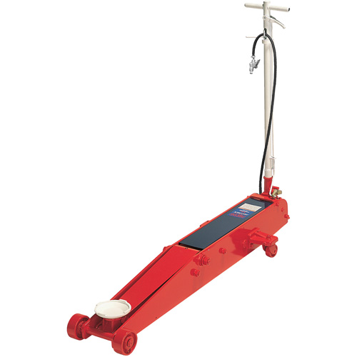 Floor Jack, 5 Ton(s) Capacity, 5-5/8" Lowered, 27-1/4" Raised, Air Hydraulic Ontario Packaging