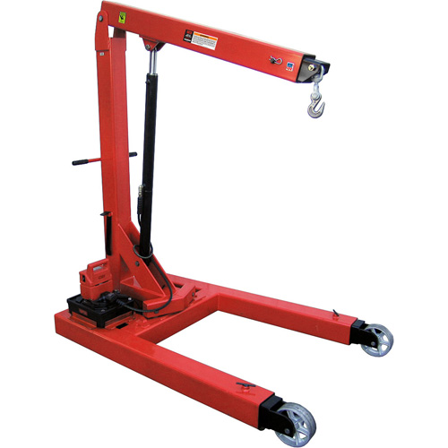 Electro Hydraulic Floor Crane, 6613.87 lbs. (3 tons) Capacity Ontario Packaging