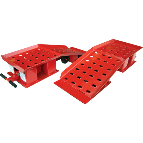 Pair of Truck Ramps, 20000 lbs. Capacity, 48-1/4" L, 12-5/8" W, 9" H Ontario Packaging
