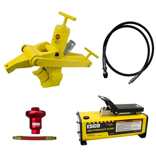 Trousse de d&eacute;monte-talons Combi avec pompe &agrave; air hydraulique de 1/2 gal Ontario Packaging