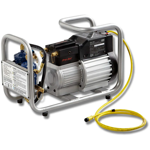 Aspirateur de r&eacute;frig&eacute;rant R134A et R1234YF avec collecteur Ontario Packaging