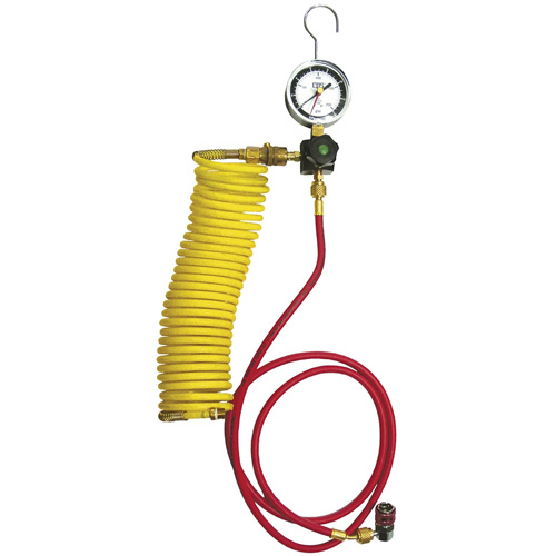 Ensemble pour test de fuite dazote pour climatisation automobile avec r&eacute;gulateur Ontario Packaging