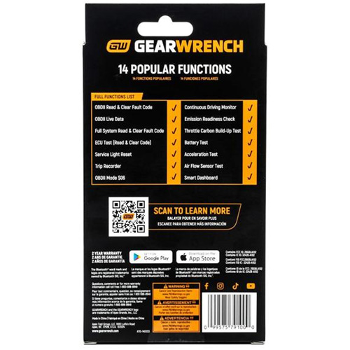 Everyday Diagnostic Tool Bluetooth OBDII Tester Ontario Packaging