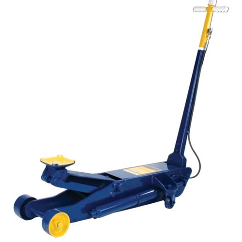 Long Chassis Service Jack, 10 Ton(s) Capacity, 6-3/4" Lowered, 25-1/2" Raised, Air Hydraulic Ontario Packaging