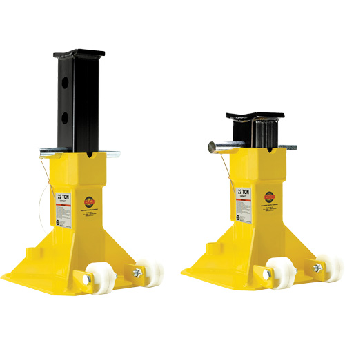 Cric EZ-Wheel, Tige verrouillable, Capacit&eacute; de 22 tonnes, 13-1/2" - 20" h Ontario Packaging