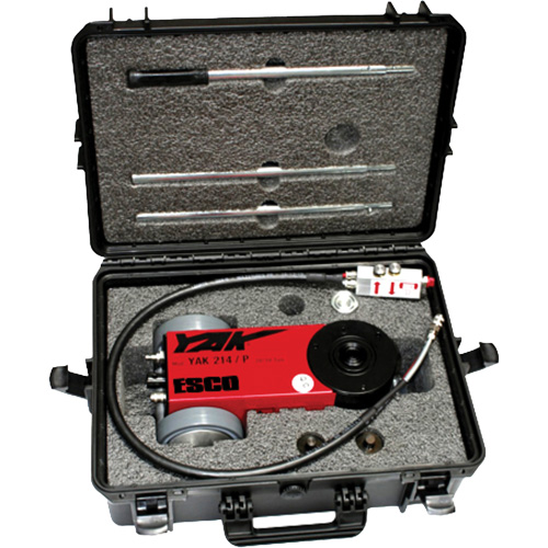 Portable 2-Stage Jack, 11 Ton(s)/22 Ton(s), Air Hydraulic Ontario Packaging