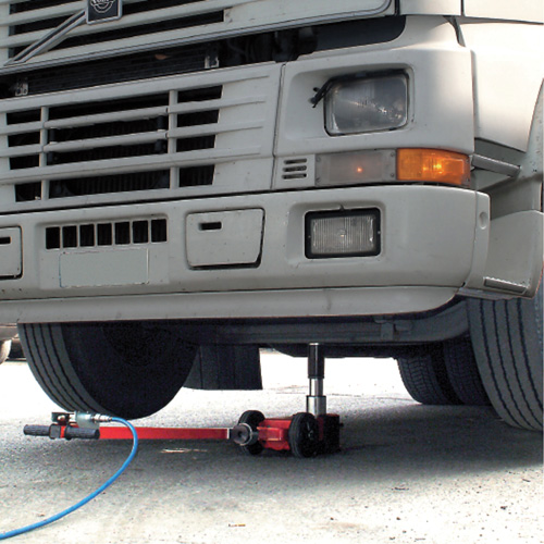 2-Stage Jack, 33 Ton(s)/66 Ton(s), Air Hydraulic Ontario Packaging