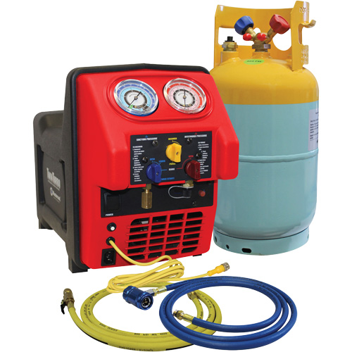 Spark Free Twin Turbo Refrigerant Recovery Machine For R1234Yf Ontario Packaging