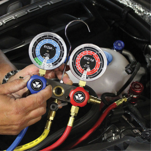 Ensemble de manom&egrave;tres &agrave; piston &agrave; 2 voies R1234Yf Ontario Packaging