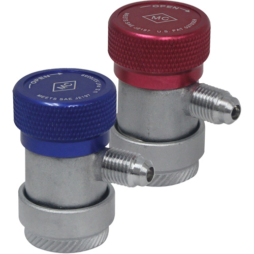 Coupleur rapide manuel R134a basse pression 1/4? FL-M x 13 mm Ontario Packaging