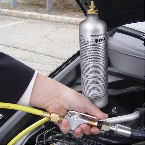 A/C System Flush Kit Ontario Packaging