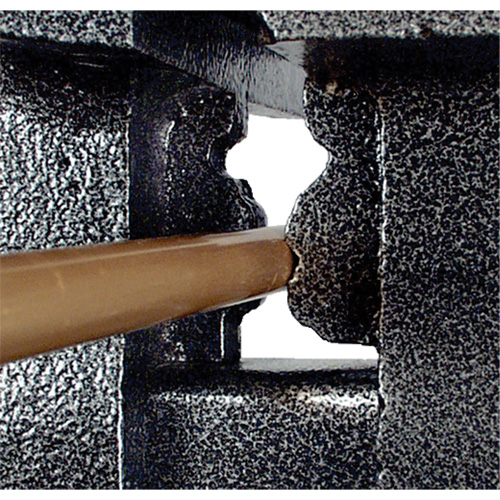 K65 Professional Workshop Vise, 6-1/2" Jaw Width, 3-7/8" Throat Depth, Swivel Base Ontario Packaging