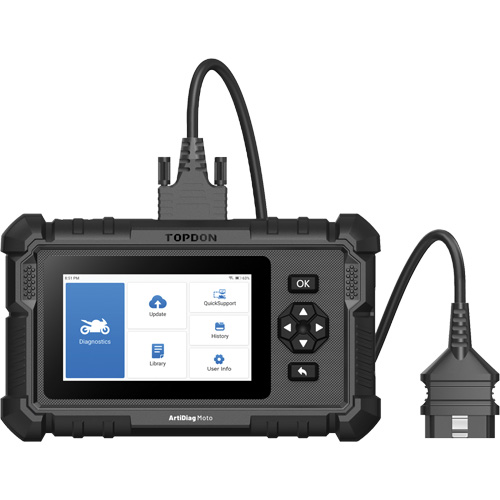 Outil de diagnostic 5" pour moto ArtiDiag Moto Ontario Packaging