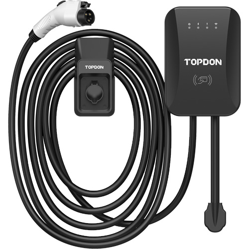 PulseQ AC Home EV Charger with RFID Mode, 40 A, Level 2 AC, Type 1 (SAE J1772) Connector Ontario Packaging