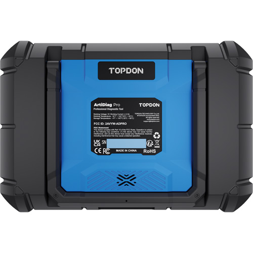 Outil de diagnostic ArtiDiag Pro 7" avec fonctions de service et commandes bidirectionnelles Ontario Packaging