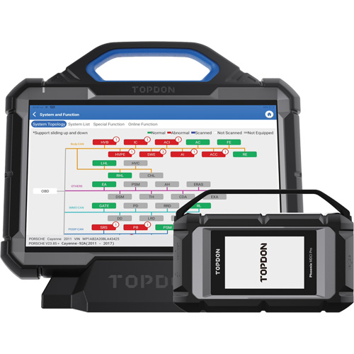 Outil de diagnostic de niveau OE Phoenix Max Basic de 13,3", station daccueil et programmation infonuagique Ontario Packaging