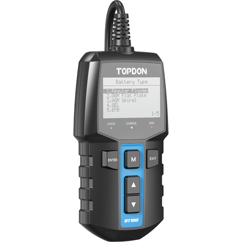 Testeur de batterie 12?V et de syst&egrave;mes BT100 Ontario Packaging