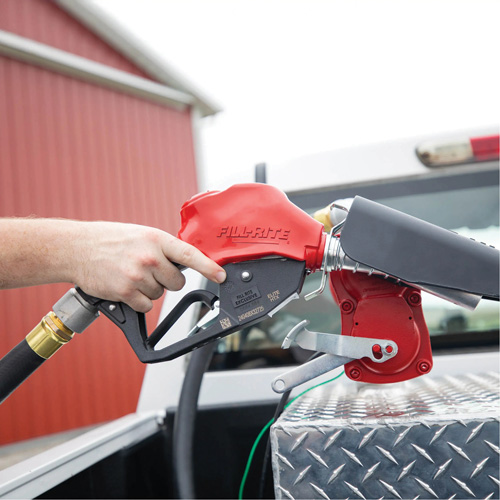 Red Automatic Gasoline Spout Nozzle Ontario Packaging