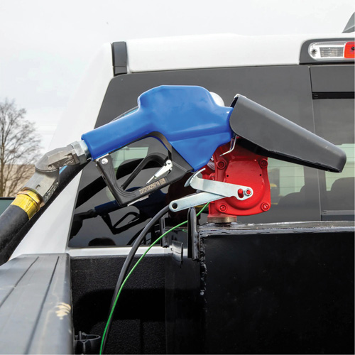 Pistolet automatique temps froid bleu pour diesel Ontario Packaging