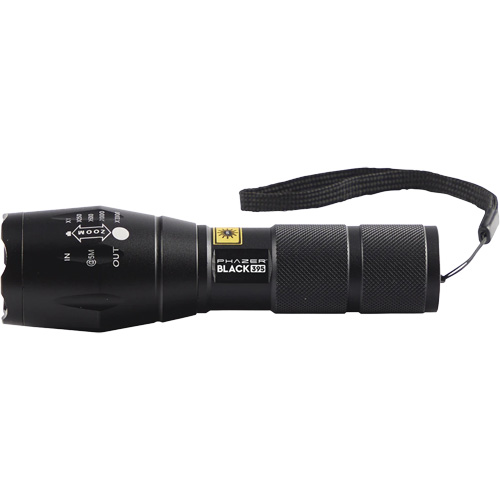 UView&reg; Phazer BLACK 395 Rechargeable UV Leak Detection Light Ontario Packaging