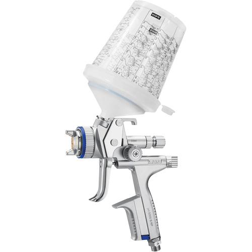 Pistolet de peinture 5000 B RP avec buse 1,4 et trois godets polyvalents RPS 0,3 l/0,6 l/0,9 L, Entr&eacute;e d'air 1/4" NPT, 10,24 pi³/min, Capacit&eacute; 0,3 L/0,6 L/0,9 L, 0,17 psi Ontario Packaging