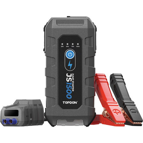JumpSurge1500 Jump Starter, Booster, Power Bank & Flashlight Ontario Packaging