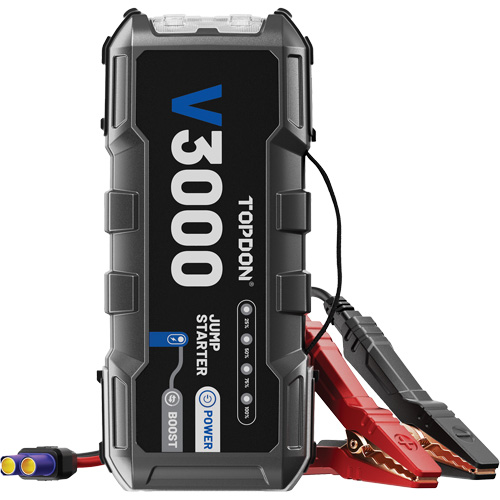 V3000 Jump Starter, Power Bank & Flashlight Ontario Packaging