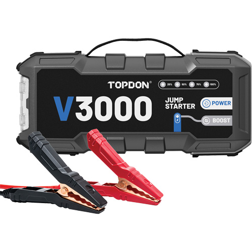 V3000 Jump Starter, Power Bank & Flashlight Ontario Packaging