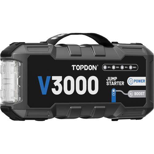 V3000 Jump Starter, Power Bank & Flashlight Ontario Packaging