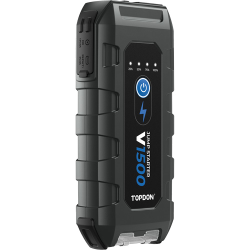 V1500 Jump Starter, Booster, Power Bank & Flashlight Ontario Packaging