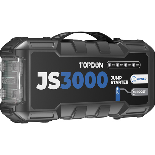 JumpSurge3000 Battery Jump Starter, Power Bank & Flashlight Ontario Packaging