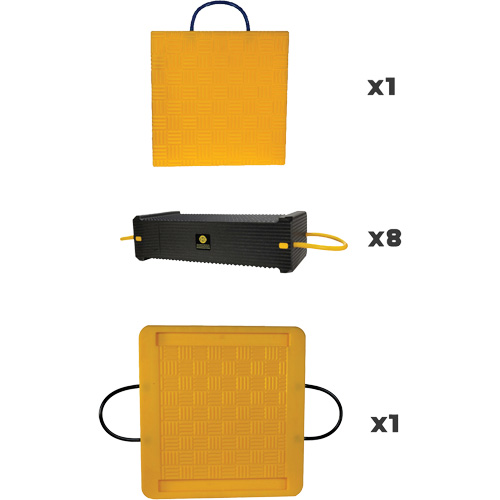 Ensemble de syst&egrave;me de sout&egrave;nement en composite CribLok 10 mcx Ontario Packaging