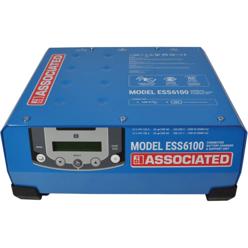 100 A High-Power Smart Charger with Inverter Technology Ontario Packaging