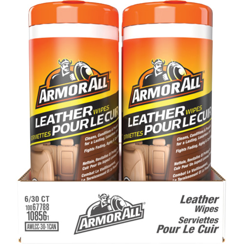 Lingettes nettoyantes et traitement pour cuir Extreme Shield + c&eacute;ramique Ontario Packaging