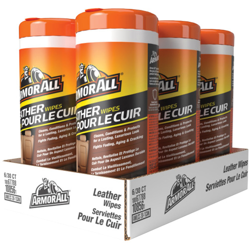 Lingettes nettoyantes et traitement pour cuir Extreme Shield + c&eacute;ramique Ontario Packaging