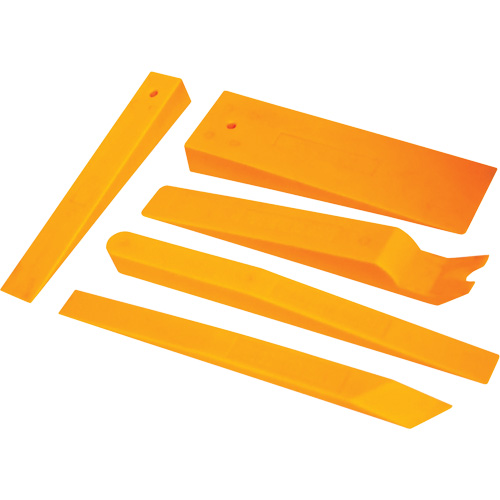 5-Piece Nylon & Neon Orange Wedge Assortment Set Ontario Packaging